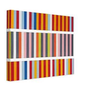 Gene Davis  Barricades  1968 Canvas