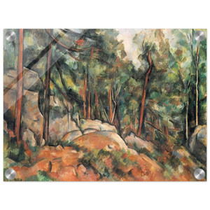 Paul Cezanne  In the Forest Acrylic Print