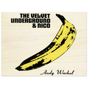 Andy Warhol  Velvet Underground  Nico Wood Print