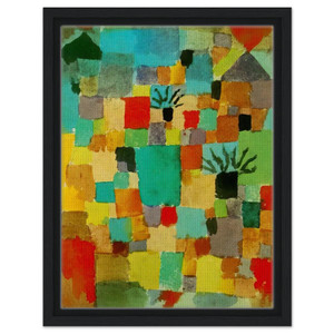 Paul Klee  SOUTHERN TUNISIAN GARDENS 1919 Framed Canvas