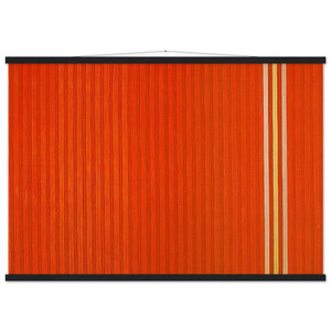 Gene Davis  Red Devil  1959 Museum-Quality Matte Paper Poster with Hanger