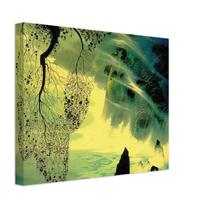 Eyvind Earle  A Swirl of Fog Canvas
