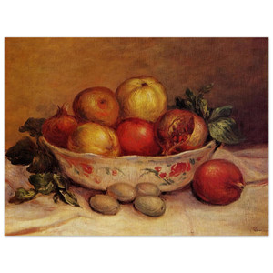 PierreAuguste Renoir  Still Life with Pomegranates Aluminum Print