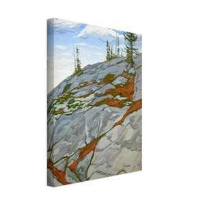 Neil Welliver  Blueberries in Fissures  1983 Canvas