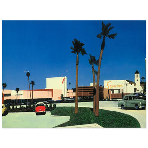 Hiroshi Nagai  In the beginning Stonestown N1 Aluminum Print