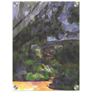 Paul Cezanne  Blue Landscape Acrylic Print