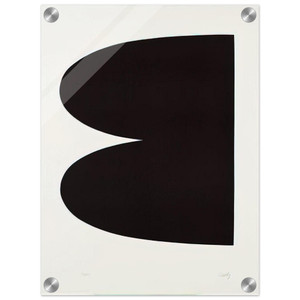 Ellsworth Kelly  Black from Suite of TwentySeven Color Lithographs Acrylic Print