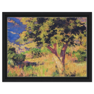 Theo van Rysselberghe  FUNDS OF ST CLAIR 1921 Framed Canvas
