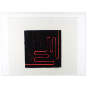 Donald Judd  Untitled Print  1978 Aluminum Print