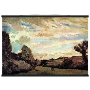 Vincent van Gogh Landscape with Dunes Matte Poster with Hanger
