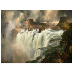 Thomas Moran  Shenandoah River Wood Print