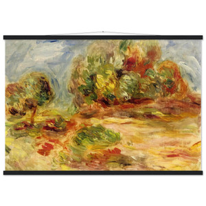 PierreAuguste Renoir Cagnes Landscape Museum-Quality Matte Poster with Hanger