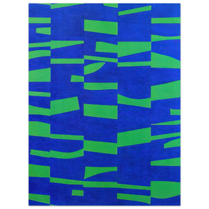 Ellsworth Kelly  The Meschers Aluminum Print