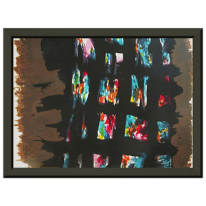 Alfred Manessier  LEmprisonnement  1978 Premium Metal Framed Art Print / Poster