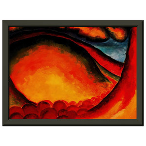Georgia OKeeffe  Special 21 Premium Metal Framed Art Print / Poster