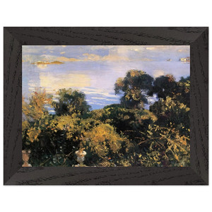 John Singer Sargent  Oranges at Corfu Premium Wooden Framed Art Print / Poster