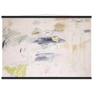 Cy Twombly  Untitled Rome Museum-Quality Matte Paper Poster with Hanger