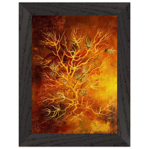 Remedios Varo  PLANT 1960 Premium Wooden Framed Art Print / Poster