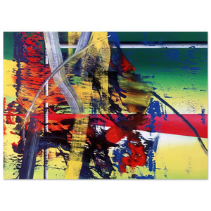 Gerhard Richter  STATION Fine Art Poster / Art Print
