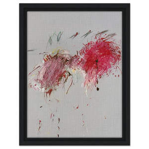 Cy Twombly  Nine Discourses on Commodus  Part VII Framed Canvas