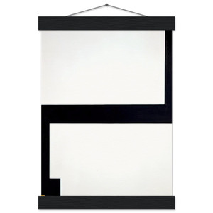 Al Held  Thalocropolis Museum-Quality Matte Paper Poster with Hanger