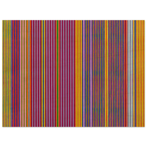 Gene Davis  Tarzan Series I  1969 Wood Print