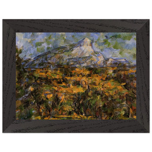 Paul Cezanne Mont SainteVictoire Premium Framed Art Print / Poster