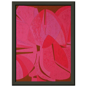 Pedro Coronel  Untitled N28 Premium Metal Framed Art Print / Poster