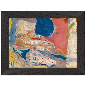 Helen Frankenthaler  Lorelei 1957 Premium Wooden Framed Art Print / Poster