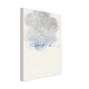Cy Twombly  Fifty Days at Iliam Shades of Eternal Night Canvas