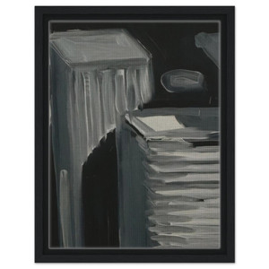 Gerhard Richter  TOWNSCAPE 1968 5 Framed Canvas