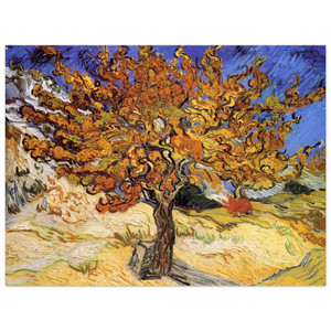 Vincent van Gogh  Mulberry Tree Aluminum Print