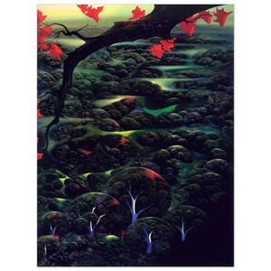 Eyvind Earle  California Memories Aluminum Print