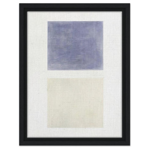 Agnes Martin  This Rain Framed Canvas