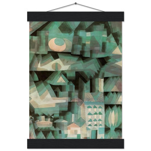 Paul Klee  DREAM CITY 1921 Museum-Quality Matte Paper Poster with Hanger