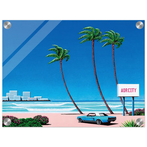 Hiroshi Nagai  Light Mellow Sealine N2 Acrylic Print