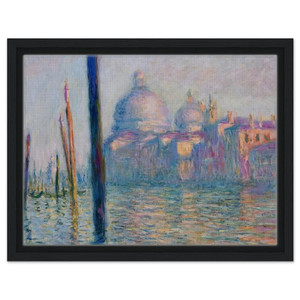 claude monet  The Grand Canal in Venice 01 Framed Canvas