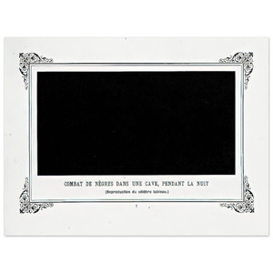 Alphonse Allais  Negroes Fighting in a Tunnel by Night Aluminum Print