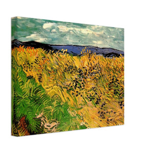 Vincent van Gogh  Wheat Field with Cornflowers Canvas
