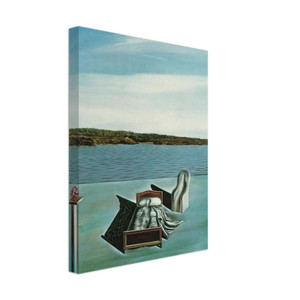 Salvador Dali  SURREALIST COMPOSITION WITH INVISIBLE FIGURES Canvas