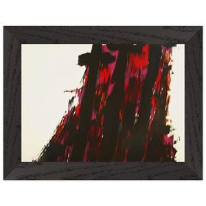 Alfred Manessier  Le Crucifiement  1978 Premium Wooden Framed Art Print / Poster