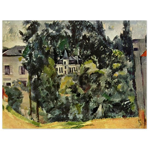 Paul Cezanne  Castle of Marines Aluminum Print