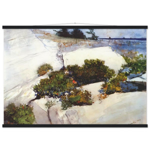 Winslow Homer  MAINE CLIFFS Museum-Quality Matte Paper Poster with Hanger