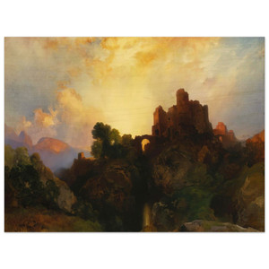 Thomas Moran  Caledonia Wood Print