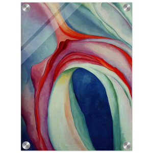 Georgia OKeeffe  Music Pink and Blue II Acrylic Print