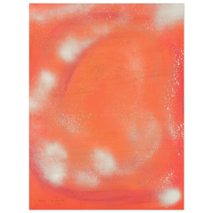 Yayoi Kusama  WOMAN IN THE WIND 1977 Wood Print