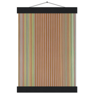 Gene Davis  Cannonball  1969 Museum-Quality Matte Paper Poster with Hanger