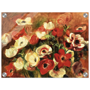 PierreAuguste Renoir  Spray of Anemones Acrylic Print