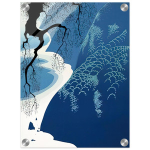 Eyvind Earle  Big Sur and Branch Acrylic Print