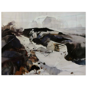 Andrew Wyeth  THE WHITE DORY 1941 Wood Print